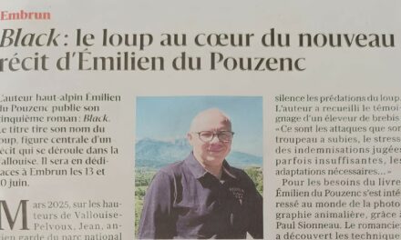 Black : le loup au coeur du nouveau récit d&rsquo;Emilien du Pouzenc