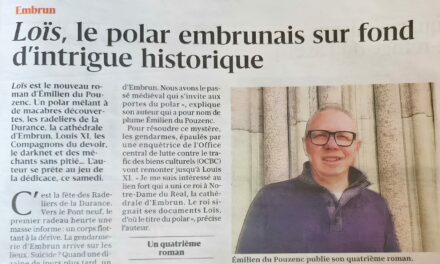 Bel article dans le Dauphiné Libéré pour la sortie de LOYS !